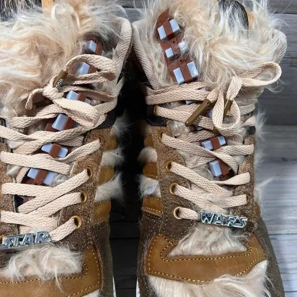 Chewbacca Adidas Hi-tops, Loungefly Backpack, Wallet Mens Size Shoes